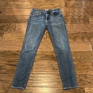 Driftwood Jackie Straight Leg High Rise Size 28